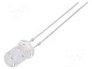 LED; red/green; 5mm; 15°; Front: convex; 1.8÷2.6/2.7÷3.4VDC; round OPTOSUPPLY
