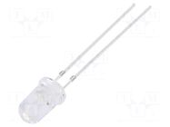 LED; yellow/green; 5mm; 15°; Front: convex; 1.8÷2.6/2.7÷3.4VDC OPTOSUPPLY