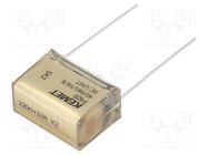 Capacitor: paper; X2; 220nF; 275VAC; 20.3mm; ±20%; THT; P409; 630VDC KEMET