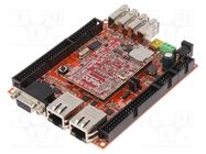 TI; Cortex A8; 512MBRAM; AM3352; JTAG,UEXT,USB A x4,VGA; DDR3 OLIMEX