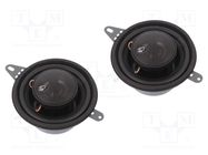 Car loudspeakers; two-way; 87mm; 50W; 100÷20000Hz; 4Ω; 2pcs. DIETZ