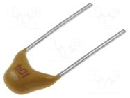 Capacitor: ceramic; MLCC,monolithic; 100nF; 50V; Y5V; -80÷22%; THT SR PASSIVES