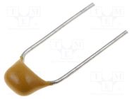 Capacitor: ceramic; MLCC,monolithic; 470nF; 50V; Z5U; ±20%; THT; 5mm SR PASSIVES