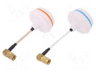 Antenna; Kit: TX + RX; SMA; 5800MHz; 50Ω; Antenna: WiFi; 2pcs. EMAX