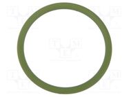 O-ring gasket; FKM; Thk: 1.5mm; Øint: 18mm; PG13,5; green; -20÷200°C 