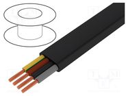 Wire; H07VVH6-F; 4G1.5mm2; unshielded; 450V,750V; Cu; stranded TKD