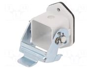Enclosure for connectors: HDC; size 3; Locking: with latch WIELAND