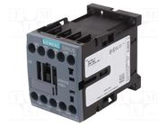 Contactor: 4-pole; NC + NO x3; 230VAC; 10A; 3RH20; screw terminals SIEMENS