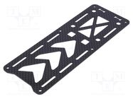 Spare part: top board; carbon fiber; Nighthawk 250/280 Pro II EMAX