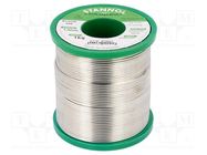 Tin; lead free; Sn95,5Ag3,8Cu0,7; 1.5mm; 1kg; reel; 217°C STANNOL