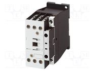 Contactor: 3-pole; NO x3; Auxiliary contacts: NO; 130VDC; 25A EATON ELECTRIC