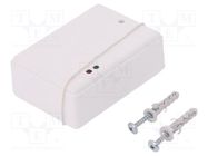 Receiver; RSU; for wall mounting; 12VDC; relay; -10÷55°C; 100÷500m GORKE