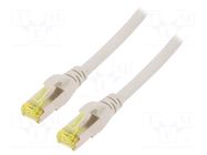 Patch cord; S/FTP; Cat: 6a; RJ45 plug,both sides; stranded; Cu DIGITUS