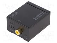 Digital-to-analog converter; 5VDC; converter,power supply DIGITUS