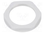 Nut; M40; polyamide; UL94V-2; 50mm; light grey; -20÷100°C LAPP