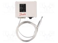 Sensor: thermostat with capillary; SPDT; 16A; 400VAC; 80÷150°C DANFOSS