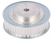 Belt pulley; T5; W: 16mm; whell width: 27mm; Ø: 66mm; aluminium; ZRS OPTIBELT