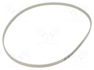 Timing belt; AT5; W: 8mm; H: 2.7mm; Lw: 710mm; Tooth height: 1.2mm OPTIBELT