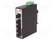 Switch Ethernet; unmanaged; Number of ports: 5; 12÷48VDC; RJ45 Comparta