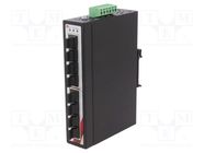 Switch Ethernet; unmanaged; Number of ports: 8; 12÷48VDC; RJ45 Comparta