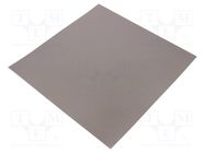 Shielding mat; 240x240x0.1mm; Permeability: 100; self-adhesive KEMET