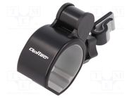 Car holder; black; air vent; 1.4÷6.4" QOLTEC