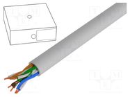 Wire; U/UTP; 4x2x26AWG; 5e; industrial Ethernet; stranded; Cu; PVC DIGITUS