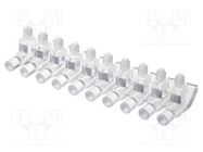 Fiber for LED; round; Ø3mm; No.of mod: 10; Front: flat MENTOR