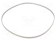 Timing belt; T5; W: 25mm; H: 2.2mm; Lw: 1100mm; Tooth height: 1.2mm OPTIBELT