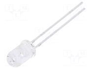 IR transmitter; 5mm; 875nm; transparent; 65mW; 12°; THT VISHAY