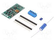 DC-motor driver; 21.77kHz; analog,RC,TTL,USB; 12A; Uin log: 3.3V POLOLU