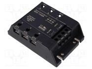 Relay: solid state; 40A; Uswitch: 48÷480VAC; 3-phase; -30÷80°C; SR3 AUTONICS