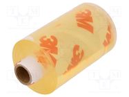 Tape: sealing; W: 10.6mm; L: 30.3m; Thk: 0.08mm; transparent 3M