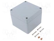 Enclosure: multipurpose; X: 100mm; Y: 100mm; Z: 81mm; 68; aluminium RETEX