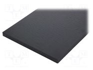 Sheet; Dim: 300x500mm; Thk: 10mm; black; 0.15m2 MITSUBISHI CHEMICAL ADV. MATERIALS