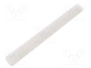 Rod; Ø: 12mm; L: 500mm; natural; extruded; Length tolerance: 0; +1mm MITSUBISHI CHEMICAL ADV. MATERIALS