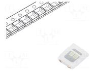 LED; SMD; 2835,PLCC2; green; 55÷95lm; 2.8x3.5x0.65mm; 120°; 300mA REFOND