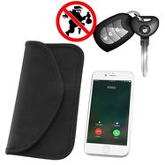 Anti-theft Case for Car Keys Phone Radio Blocking Faraday Box Faraday Cage 20cm x 11cm Black, Hurtel