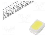 LED; SMD; 3020,PLCC2; white cold; 9÷15lm; 5700-7000K; 80; 120°; 30mA REFOND