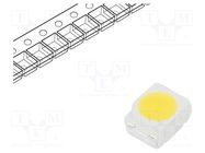 LED; SMD; 3528,PLCC2; white neutral; 9÷14lm; 3960-4430K; 80; 120° REFOND