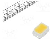 LED; SMD; 3020,PLCC2; white neutral; 2550÷3500mcd; 3900-4250K; 90 REFOND