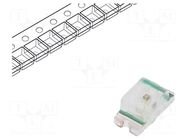 LED; yellow; SMD; 0603; 70÷200mcd; 1.8÷2.4VDC; 1.6x0.8x0.7mm; 140° REFOND