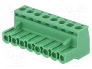 Pluggable terminal block; 5.08mm; ways: 8; straight; plug; female PHOENIX CONTACT