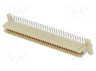 Connector: PCB to PCB; PIN: 64; 1mm; -55÷85°C; 1A; gold-plated; SMT 