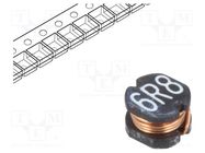 Inductor: wire; SMD; 6.8uH; 132mΩ; -40÷105°C; ±20%; 4x4.5x3.2mm TRACO POWER