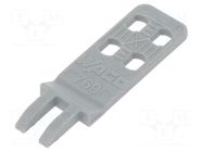 Locking element; 2-3 way connectors WAGO