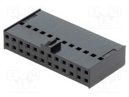 Connector: wire-board; plug; female; C-Grid III; 2.54mm; PIN: 24 MOLEX