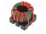 Inductor: wire; THT; 156uH; 15mΩ; -40÷105°C; ±35%; 16x16x15mm; 11.5A TRACO POWER