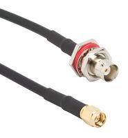 RF CORD, BNC BHD JACK-SMA PLUG, 12"