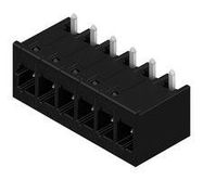 TERMINAL BLOCK, HEADER, 6POS, TH